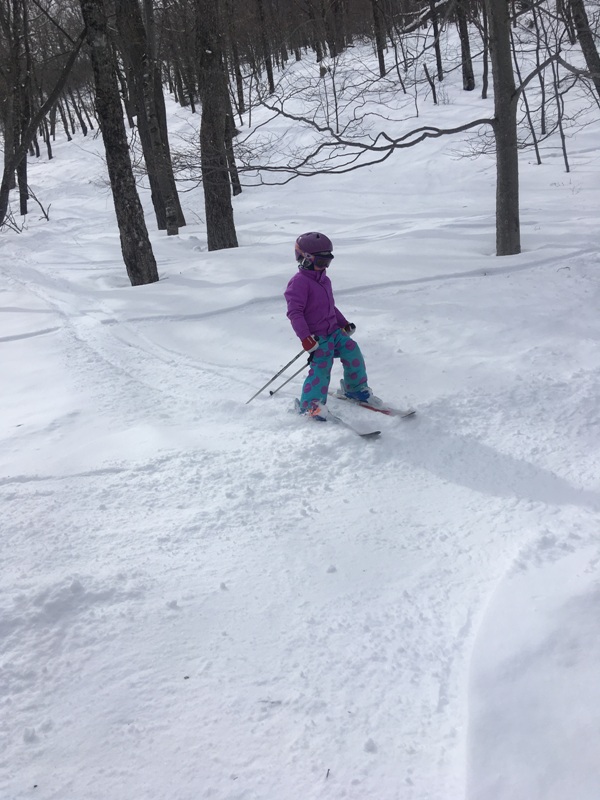 These kiddos are all pooped from a full day of skiing & swimming at Jay Peak. Our day camps for kids leave Stowe regularly, but are available upon request... for groups too!