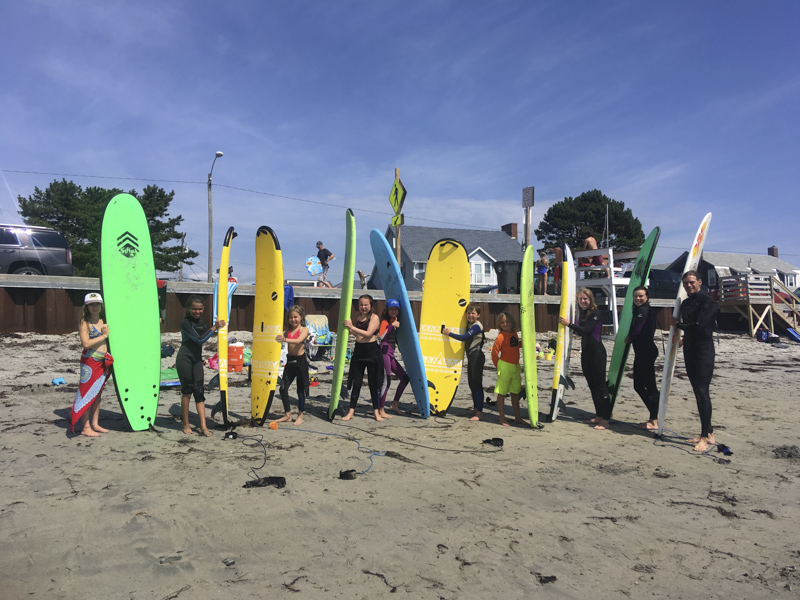 The foam boards we use are perfect for beginners because of their buoyancy, grip, and texture. They don't need wax so you won't have to worry about it irritating the skin.